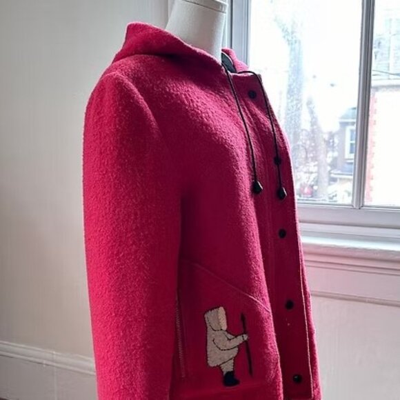 The Annex Hooded Wool Jacket - Picture 2 of 3